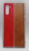 Back Cover Case for Samsung Note 10 Red+Brown (OEM)
